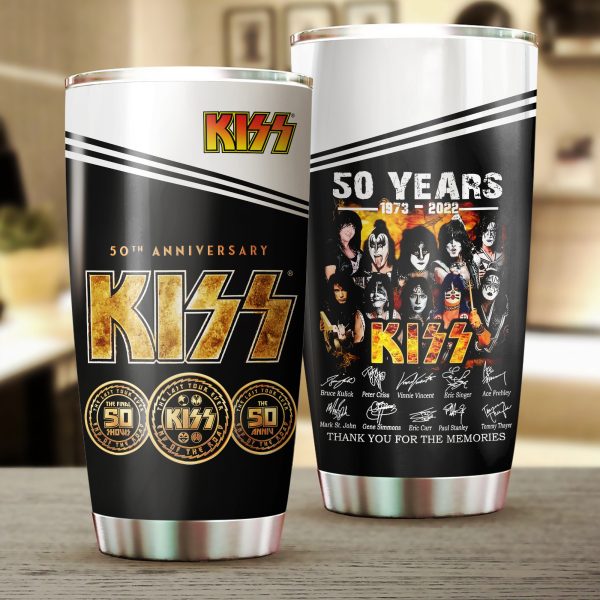 Kiss Band Tumbler Cup - HOATT 2923
