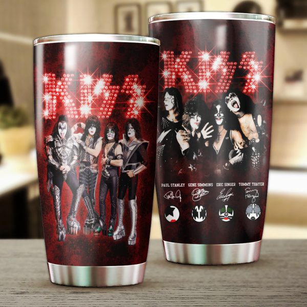 Kiss Band Tumbler Cup - HOATT 2986