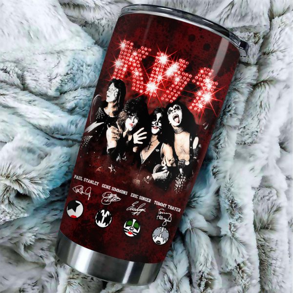 Kiss Band Tumbler Cup - HOATT 2986