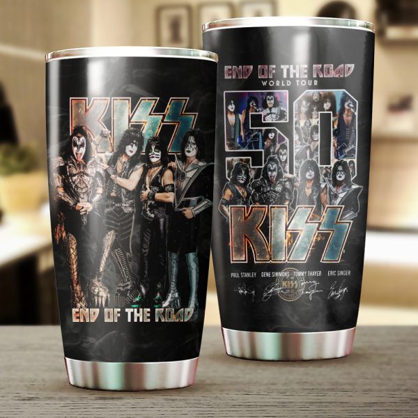 Kiss Band Tumbler Cup - HOATT 3564