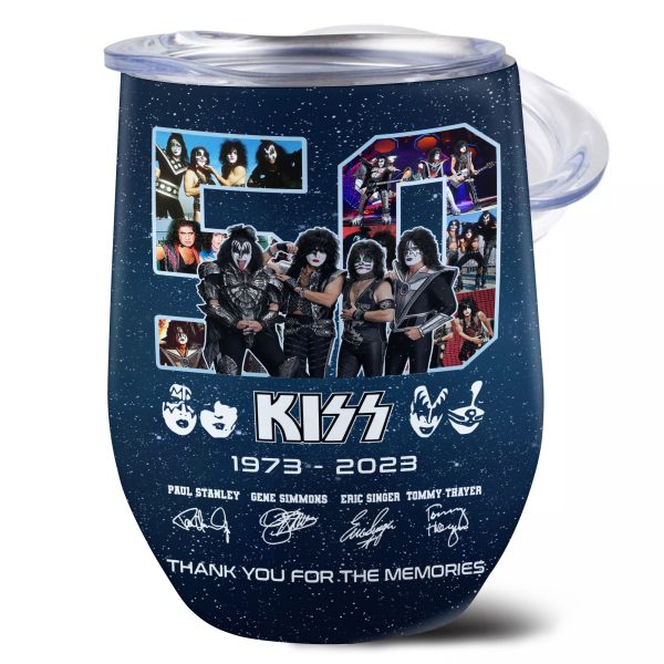 Kiss Band Wine Tumbler - HOATT 2832