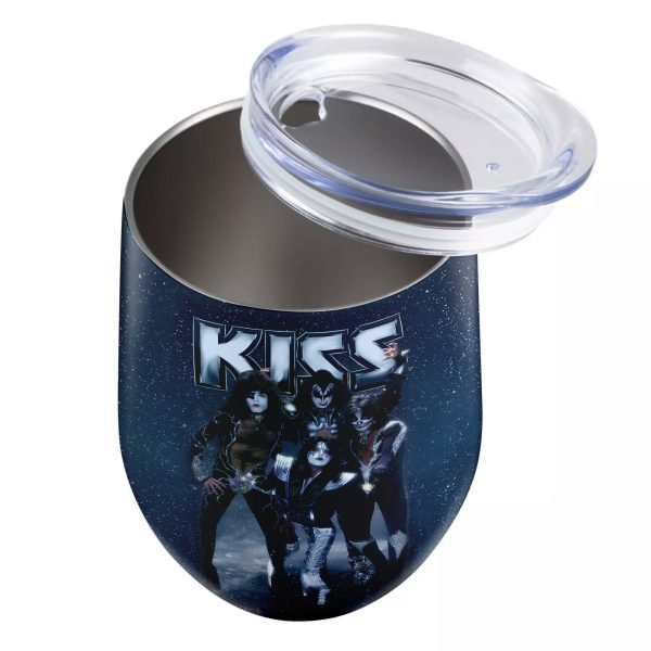 Kiss Band Wine Tumbler - HOATT 2832