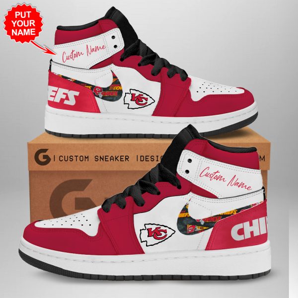 Personalized Kansas City Chiefs AJ 1 Sneaker - TANTN 1584