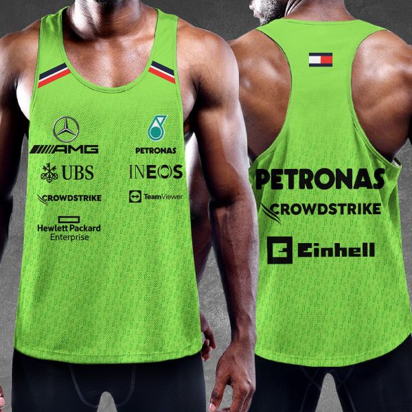 Mercedes-AMG Petronas F1 Y-Back Muscle Tank Top - HOATT 2391