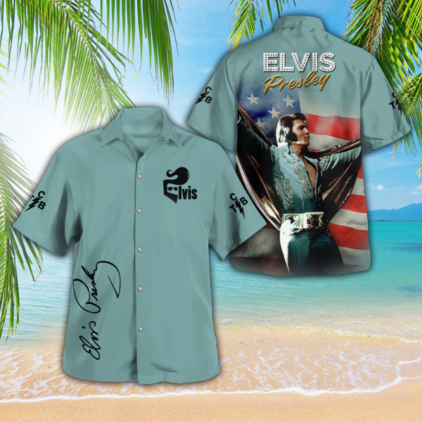 Elvis Presley 3D Hawaii Shirt - NGHIAVT 0189