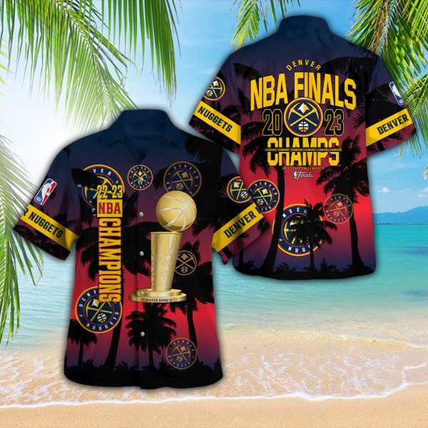 Denver Nuggets 3D Hawaii Shirt - NGHIAVT 0292