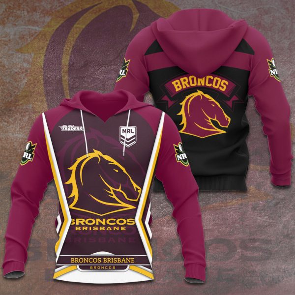 Brisbane Broncos 3D Apparel - VANDH 428