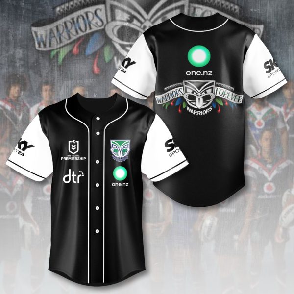 New Zealand Warriors Baseball Jersey - VANDH 407