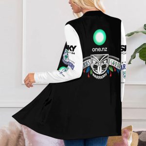 New Zealand Warriors Women's Patch Pocket Cardigan - VANDH 455