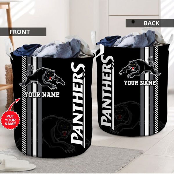 Personalized Penrith Panthers Laundry Basket - VANDH 409