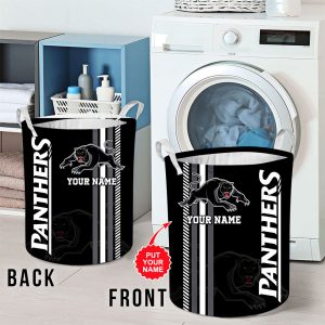 Personalized Penrith Panthers Laundry Basket - VANDH 409