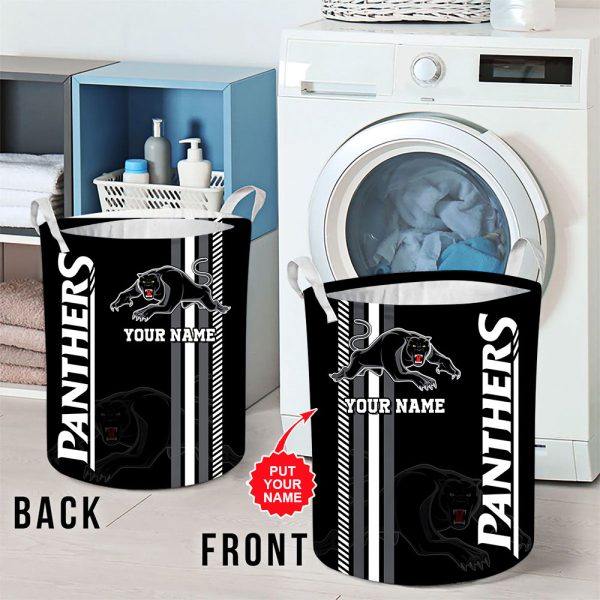 Personalized Penrith Panthers Laundry Basket - VANDH 409
