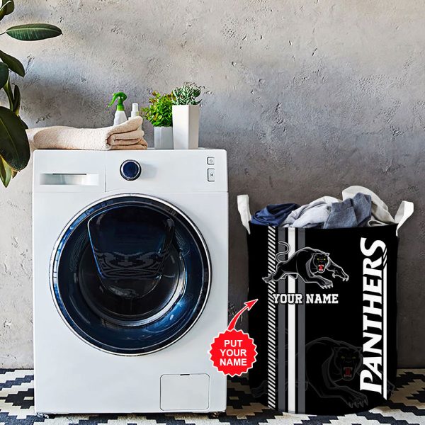 Personalized Penrith Panthers Laundry Basket - VANDH 409