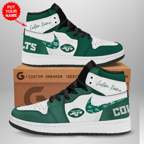 Personalized New York Jets AJ 1 Sneaker - TANTN 1573