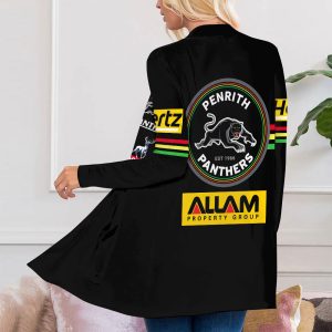 Penrith Panthers Women's Patch Pocket Cardigan - VANDH 481