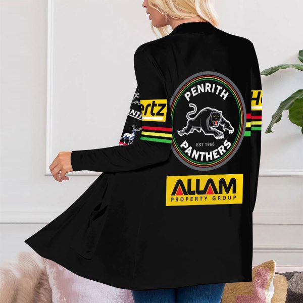 Penrith Panthers Women's Patch Pocket Cardigan - VANDH 481