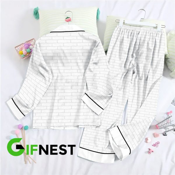 Pink Floyd Button Down Pajamas Set - HOATT 3657