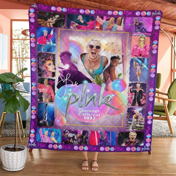 P!nk Quilt Blanket - VANDH 385