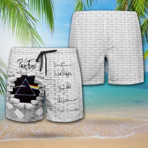 Pink Floyd 3D Hawaiian Shirt Shorts - HOATT 3114