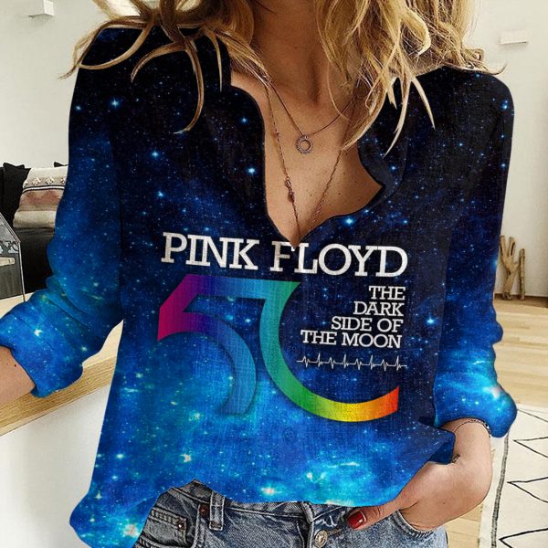 Pink Floyd 3D Linen Shirt - HOATT 2899