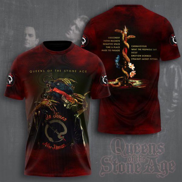 Queens of the Stone Age 3D T Shirt - VANDH 354