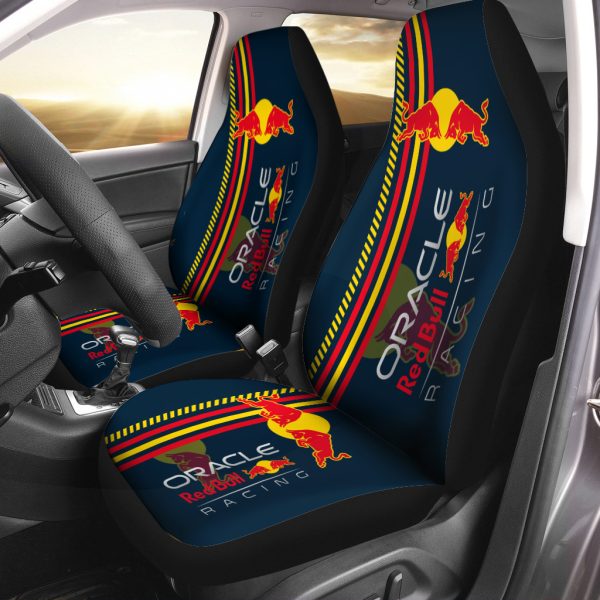 Red Bull Racing F1 2PCS Car Seat Cover - TANTN 1440