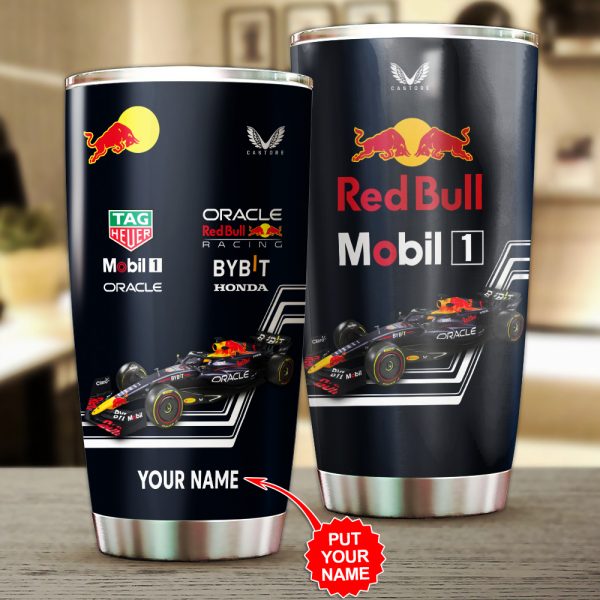 Personalized Red Bull Racing F1 Tumbler Cup - TANTN 1558