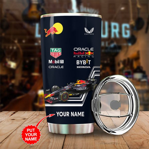 Personalized Red Bull Racing F1 Tumbler Cup - TANTN 1558