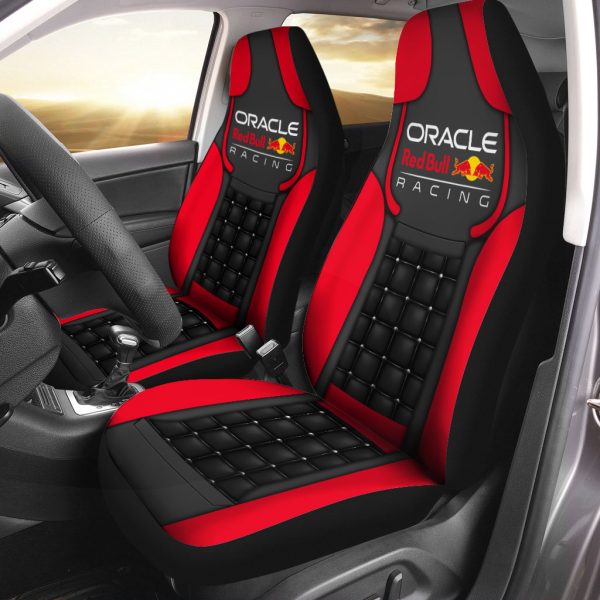 Red Bull Racing F1 2PCS Car Seat Cover - HOATT 3649