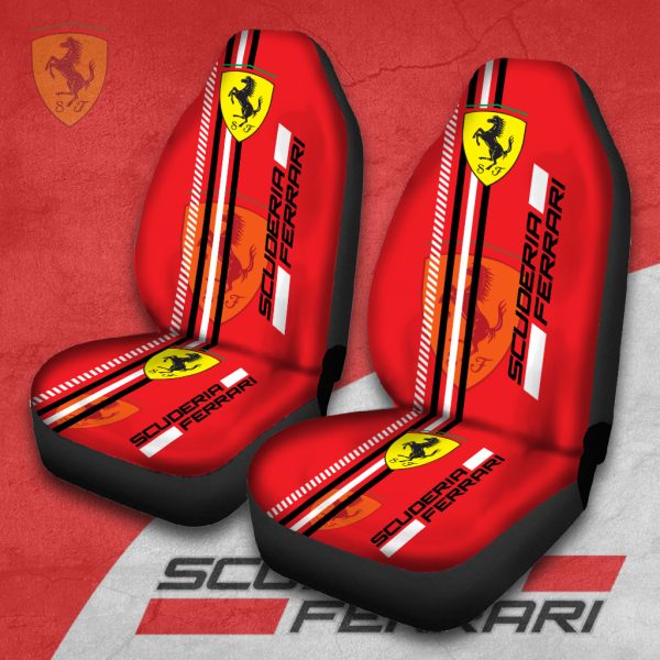 Scuderia Ferrari 2PCS Car Seat Cover - TANTN 1442