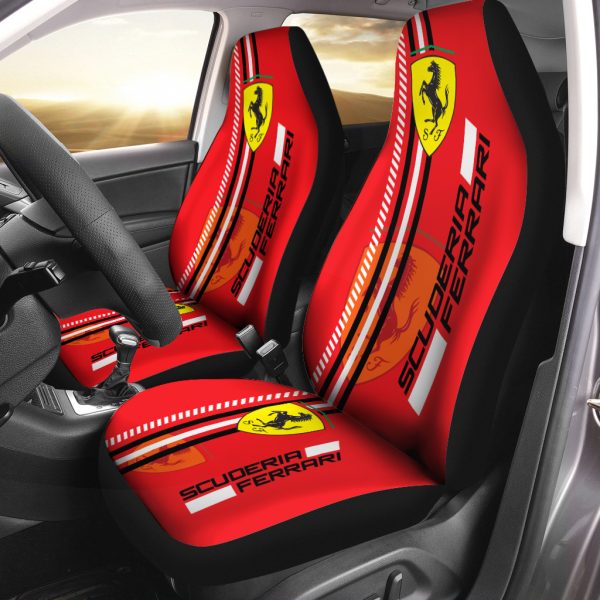 Scuderia Ferrari 2PCS Car Seat Cover - TANTN 1442