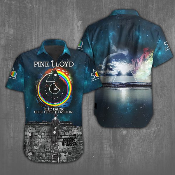 Pink Floyd Short Sleeve Dress Shirt - NGHIAVT 0039