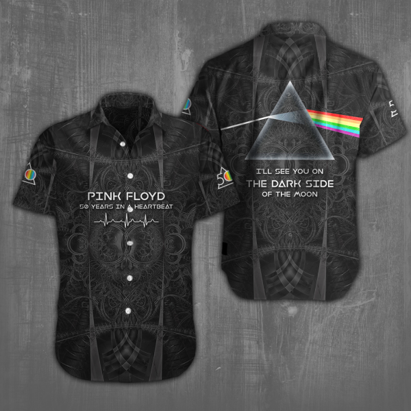 Pink Floyd Short Sleeve Dress Shirt - NGHIAVT 0098