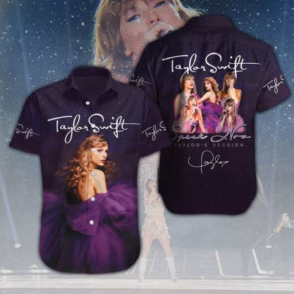 Taylor Swift Short Sleeve Dress Shirt - HOATT 3675