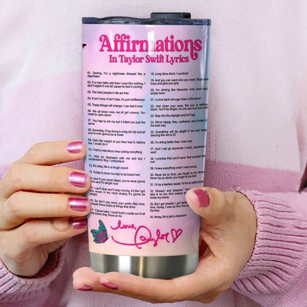 Personalized Taylor Swift Tumbler Cup - VANDH 250
