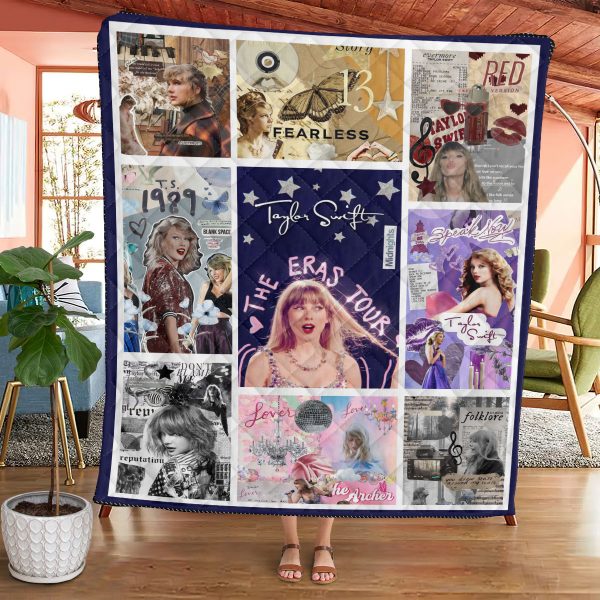 Taylor Swift Quilt Blanket - VANDH 058