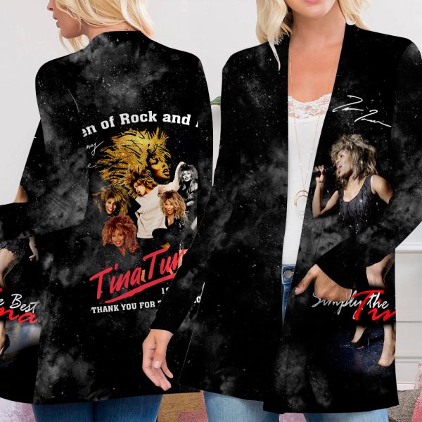 Tina Turner Women's Patch Pocket Cardigan - TANTN 1060