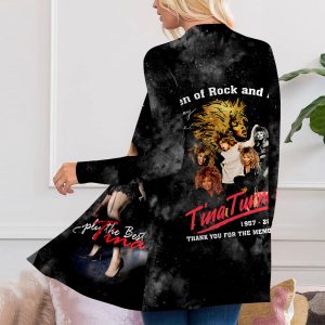 Tina Turner Women's Patch Pocket Cardigan - TANTN 1060