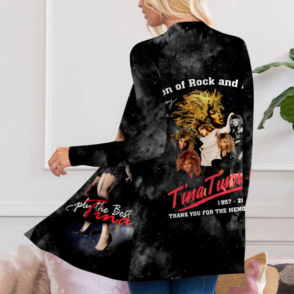 Tina Turner Women's Patch Pocket Cardigan - TANTN 1060
