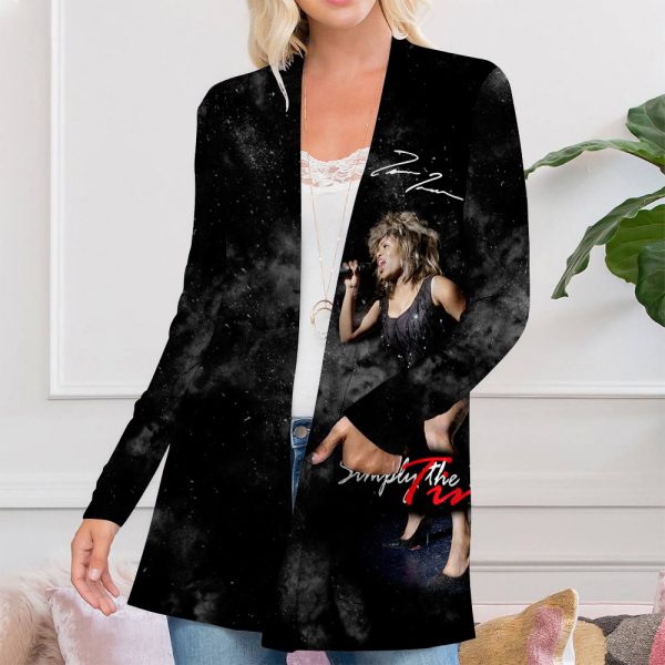 Tina Turner Women's Patch Pocket Cardigan - TANTN 1060