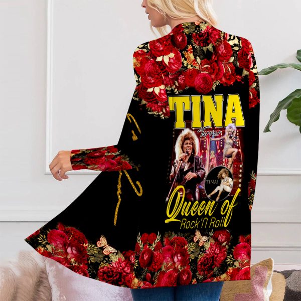 Tina Turner Women's Patch Pocket Cardigan - HOATT 3281
