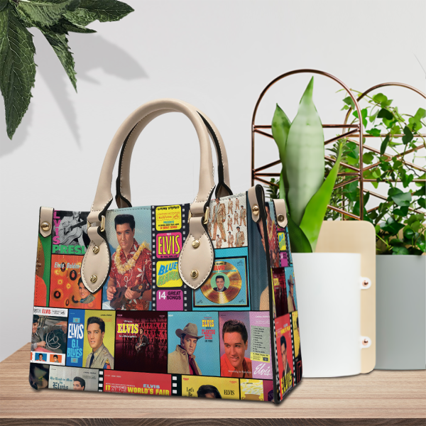 Elvis Presley Leather HandBag - HOATT 1336
