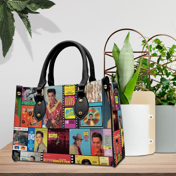 Elvis Presley Leather HandBag - HOATT 1336