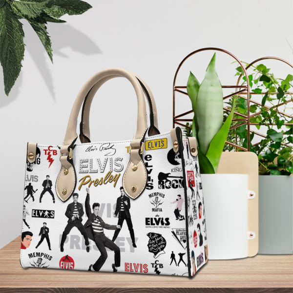 Elvis Presley Leather HandBag - HOATT 1295