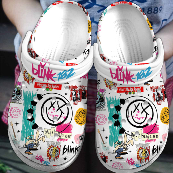 Blink-182 Custom Crocs - VANDH 488