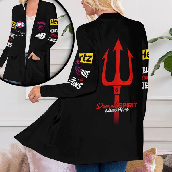 Melbourne FC Women's Patch Pocket Cardigan - VANDH 495