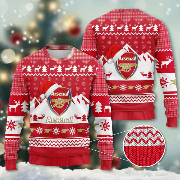 Arsenal 3D Ugly Sweater - TANTN 2182