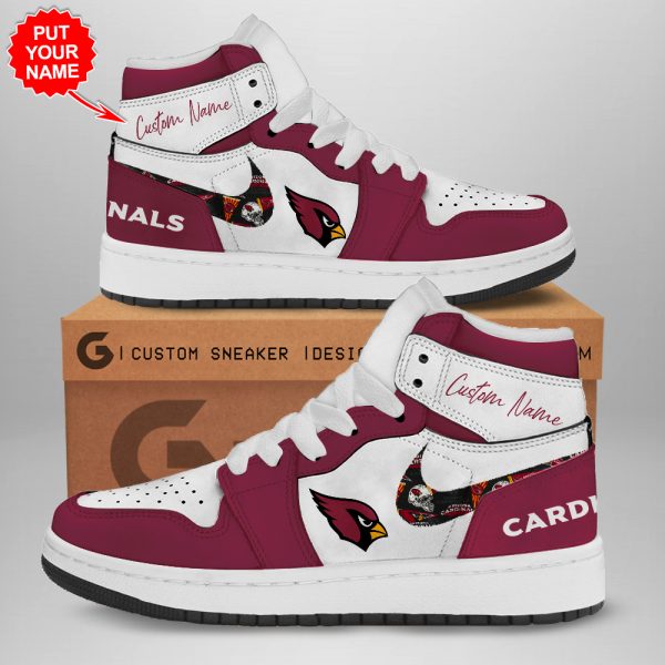 Personalized Arizona Cardinals AJ 1 Sneaker - TANTN 1618