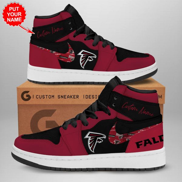 Personalized Atlanta Falcons AJ 1 Sneaker - TANTN 1615