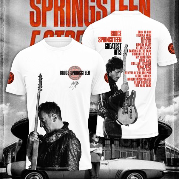 Bruce Springsteen 3D Apparel - NGHIAVT 0459